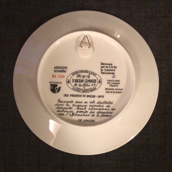 LIMOGES Women Of The Century Collectible Plate - Picture 2 of 6